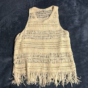 Knitted tank top
